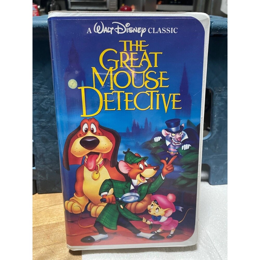 The Great Mouse Detective (VHS) Black Diamond Ed. RARE